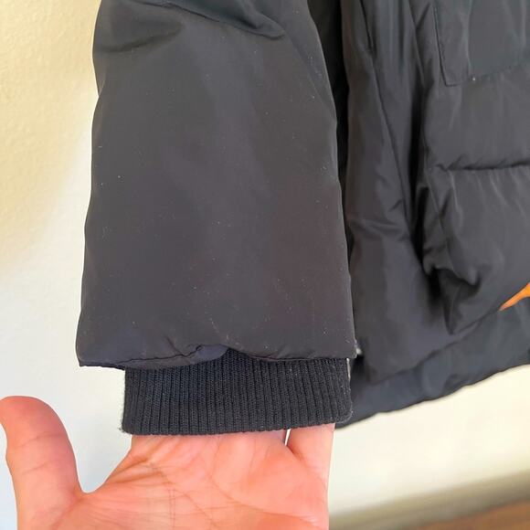 Orolay Thicken Down Puffer Hooded Jacket Black Winter Snow Coat - Picture 3 of 13